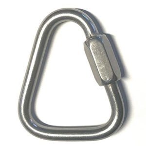 Maillon Rapide Delta 5mm Stainless