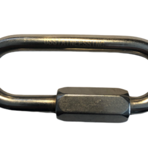 Long Maillon Rapide Quick Link - 8mm, Stainless Steel