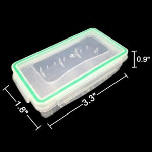 Waterproof Battery Holder 18650 Battery Case Holds 2 batteries
