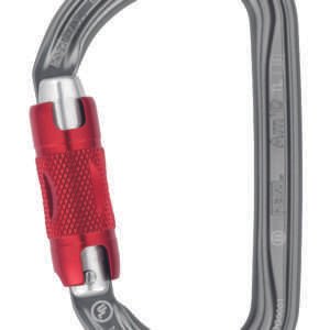 Petzl Am’D  D-shaped Twist locking carabiner