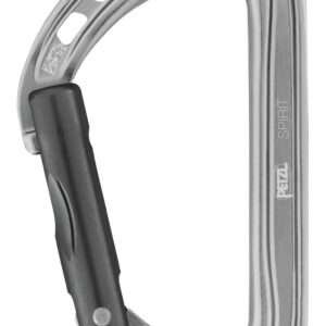 PETZL Carabiner SPIRIT Straight GRAY
